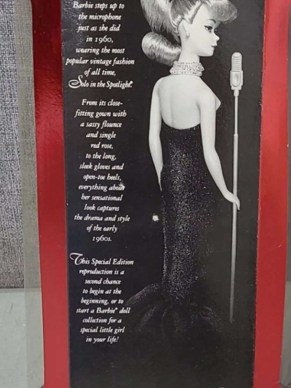 Barbie dressed elegant